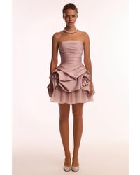Milla - Rosette Mini Dress - Lyst