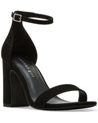 Madden Girl - Sasha Two-piece Block-heel Dress Sandals - Lyst