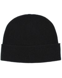Trafalgar - Camden Cashmere Micro-ribbed Beanie - Lyst