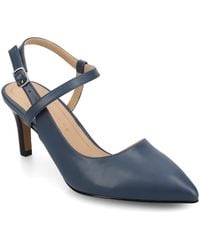 Journee Collection - Scipio Pointed Toe Pumps - Lyst