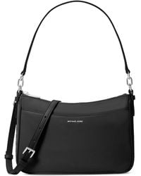 Michael Kors - Michael Jet Set Small Top Zip Nylon Pouchette Crossbody - Lyst