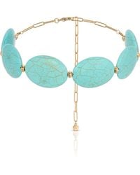 Ettika - Oval Stones Statement Choker - Lyst