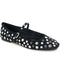 Kenneth Cole - Jasper Stud Ballet Flats - Lyst