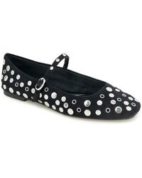 Kenneth Cole - Jasper Stud Ballet Flats - Lyst
