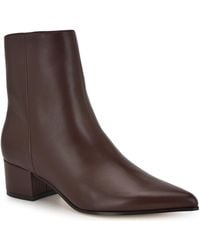 Nine West - Maribu Pointy Toe High Ankle Booties - Lyst