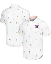 Tommy Bahama - Minnesota Vikings Nova Wave Flock Tail Button-up Shirt - Lyst
