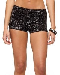 Edikted - Reece Studded Micro Shorts - Lyst