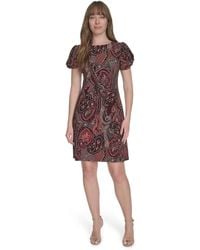 Tommy Hilfiger - Jersey Paisley-print Shift Dress - Lyst