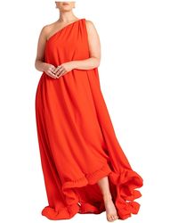 Eloquii - Plus Size Dramatic Ruffle Gown - Lyst