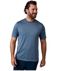 Free Country - Tech Jacquard Short Sleeve Crew Neck T-shirt - Lyst
