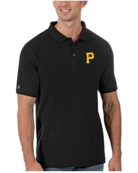 Antigua - Pittsburgh Pirates Legacy Pique Polo Shirt - Lyst