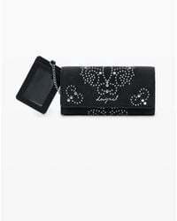 Desigual - Large Studded Cardholder Wallet - Lyst