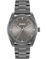 HUGO - Bright Quartz Watch 42mm - Lyst