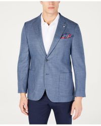 nautica tan microsuede modern fit sport coat