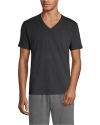 Lands' End - Big & Tall V-neck Undershirt 3 Pack - Lyst
