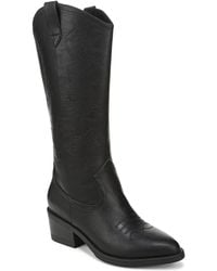 Blowfish - Radio Almond Toe Knee High Western Boots - Lyst