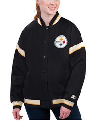 Starter - Pittsburgh Steelers Tournament Full-snap Varsity Jacket - Lyst