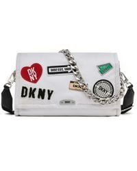 DKNY - Nyc Capsule Small Flap Shoulder Bag - Lyst