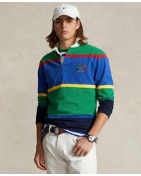 Polo Ralph Lauren - Classic-fit Striped Jersey Rugby Shirt - Lyst