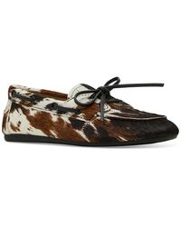 Steve Madden - Sag Soft Boat Shoe Loafer Flats - Lyst