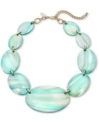Style & Co. - Gold-tone Rivershell Statement Necklace - Lyst