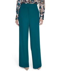 Calvin Klein - High-rise Wide-leg Pants - Lyst