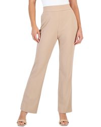 Anne Klein Essentials - Petite High Rise Pull-on Pants - Lyst
