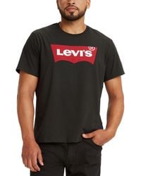 Levi's - Graphic Logo Batwing Short Sleeve T-shirt - Lyst