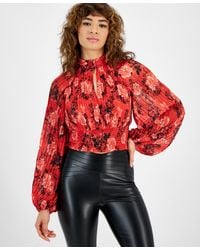 Guess - Bianca Pleated Top - Lyst