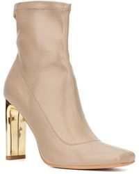 TORGEIS - Chiara Squared Toe Heel Bootie - Lyst
