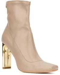 TORGEIS - Chiara Squared Toe Heel Bootie - Lyst