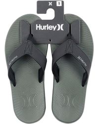 Hurley - Crest Tier Flip Flop Sandals - Lyst