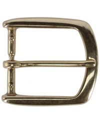 Trafalgar - 35mm Italian Solid Brass Rounded Edged Harness Belt Buckle - Lyst