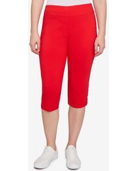 Ruby Rd. - Petite Ladder Hem Americana clamdigger Pullover Pants - Lyst