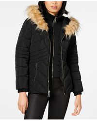 Guess down jacket with faux fur Clearance