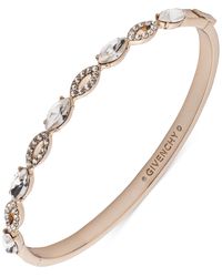 Givenchy - Pave & Marquise Crystal Bangle Bracelet - Lyst