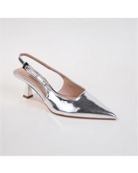 BERNESS - Cassandra Slingback Kitten Heels - Lyst