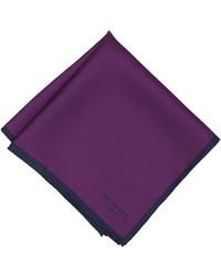Ted Baker - Ted Baker Solid Pocket Square - Lyst