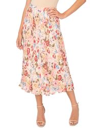Vince Camuto - Pull-on A-line Midi Skirt - Lyst