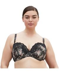 City Chic - Romy Print Uplift Bra - Lyst