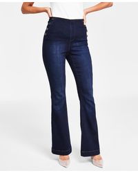 INC International Concepts - Sailor High-rise Pull-on Flare-leg Jeans - Lyst