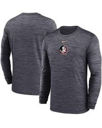 Nike - Florida State Seminoles 2025 Sideline Velocity Performance Long Sleeve T-shirt - Lyst