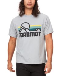 Marmot - Coastal Logo Graphic Short-sleeve T-shirt - Lyst