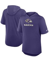 Nike - Baltimore Ravens Lockup Tri-blend Hoodie T-shirt - Lyst