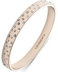 Givenchy - Gold-tone Crystal Scattered Bangle Bracelet - Lyst