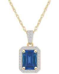 Macy's - Lab Created Ruby (2 Ct. T.w. - Lyst