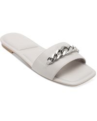 DKNY - Dania Flat Slide - Lyst