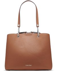 Calvin Klein - Garnet Triple Compartment Tote - Lyst