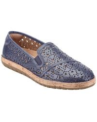Earth - Tomlyn Leather Slip-on Flats - Lyst