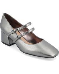 Journee Collection - Nally Double Strap Mary Jane Pumps - Lyst